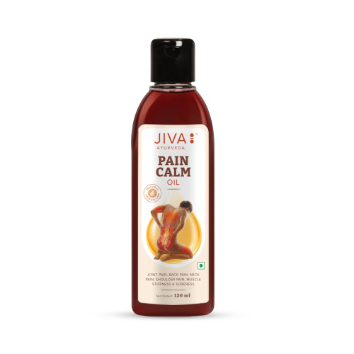 Масло Пейн Калм (Pain Calm Oil) - от боли в суставах и мышцах, 120мл., Jiva Ayurveda